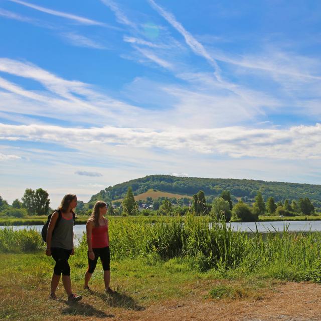 Randonneuses étangs de Saint-Germain-d'Étables