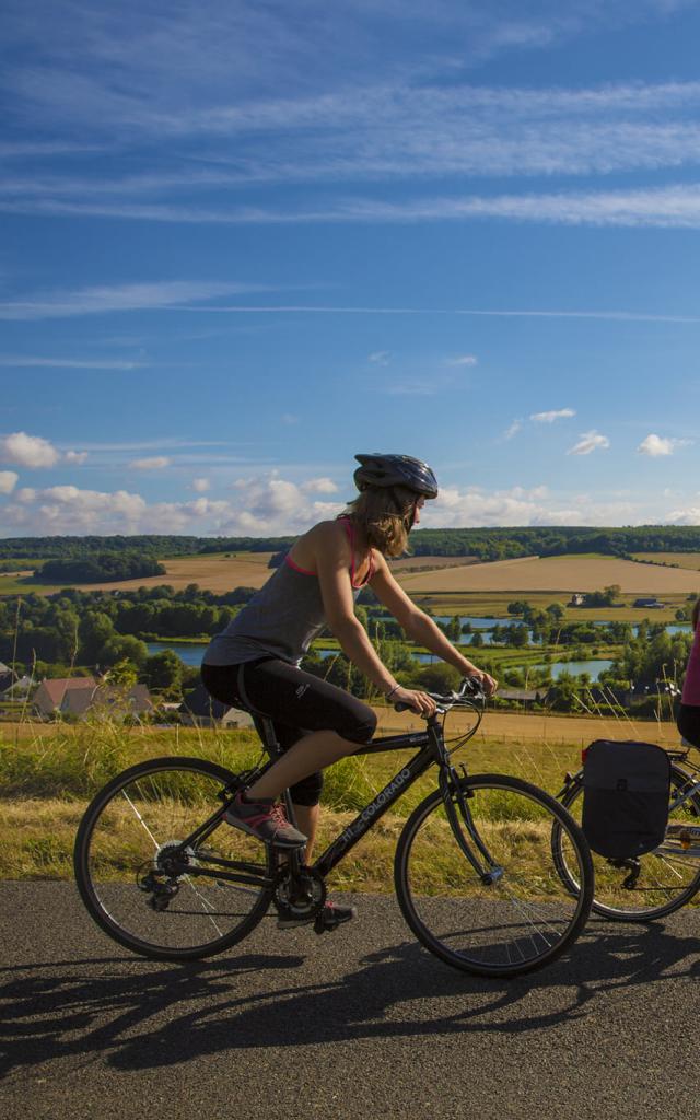 Panorama de la Varenne à vélo