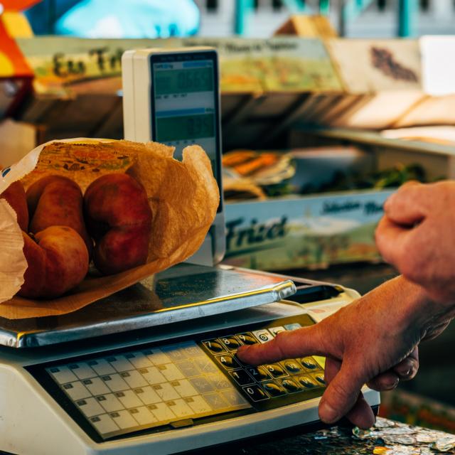 Balance market of Luneray