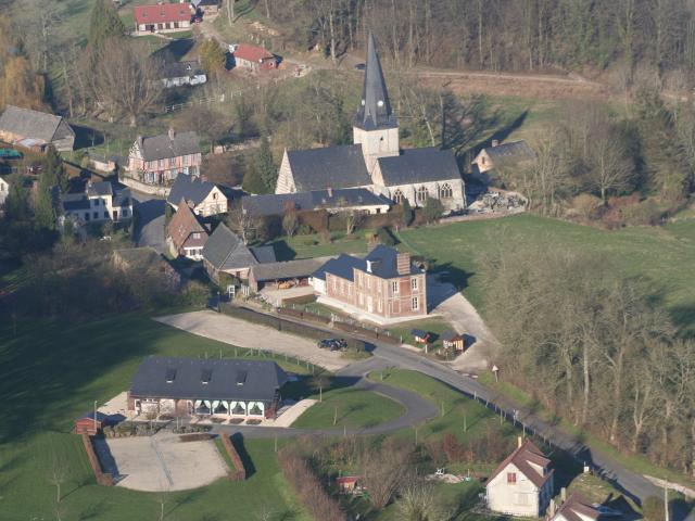 Lammerville seen from above