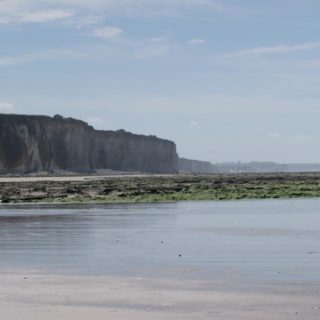 Beach, cliffs and rocks