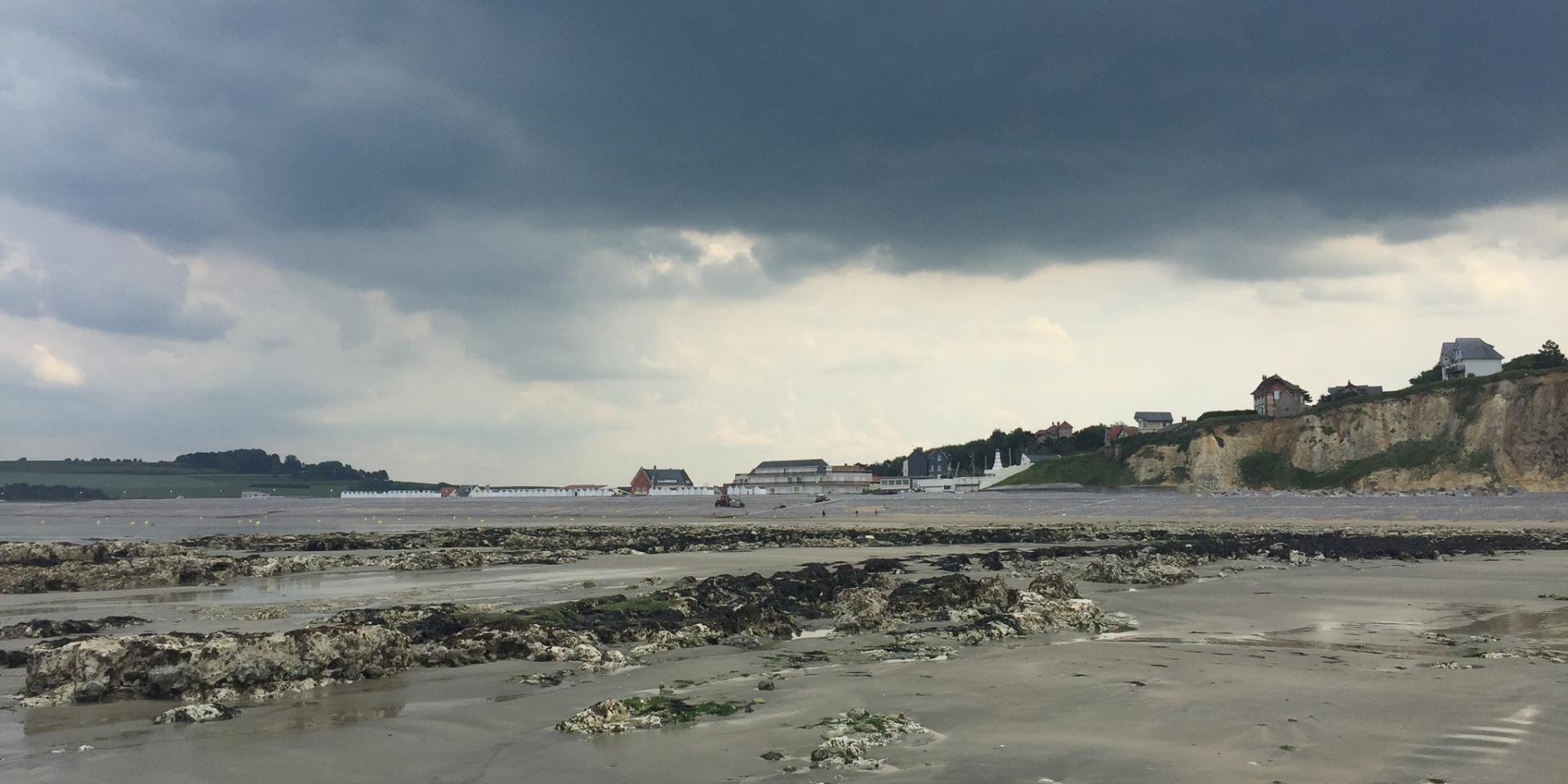 Uncertain weather over Quiberville