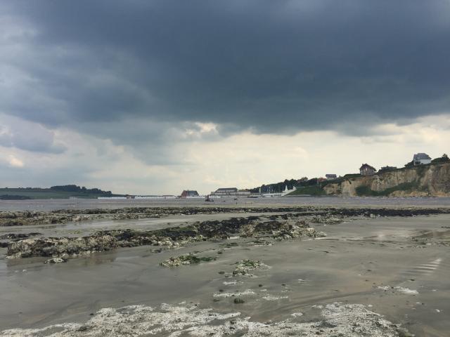 Uncertain weather over Quiberville
