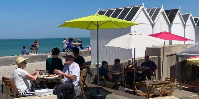 Terrasse Alabaster & Caux Quiberville