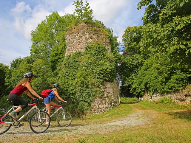 Parcours vélo à Longueville-sur-Scie