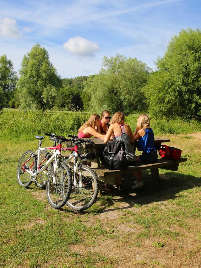 Picknick in Saint-Germain d'Etables
