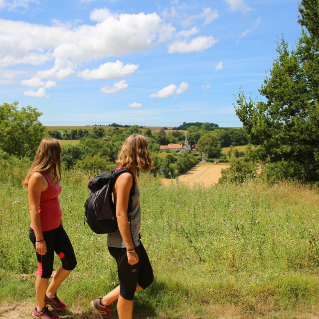 Vue sur la vallée de la Saâne