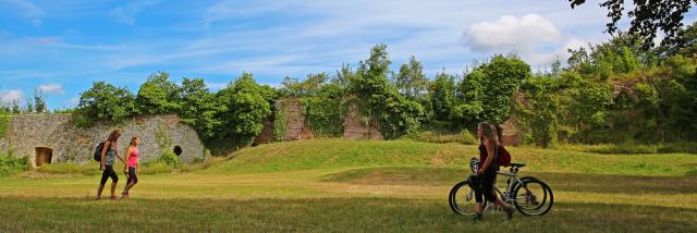 The ruins of the castle Gauthier Giffard