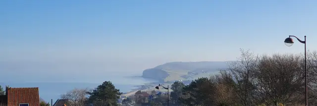 Point de vue sur les falaises