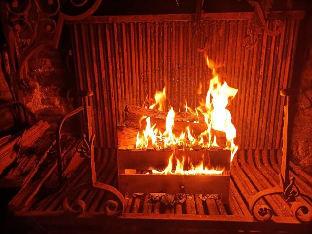 Kamin Auberge du Cygne