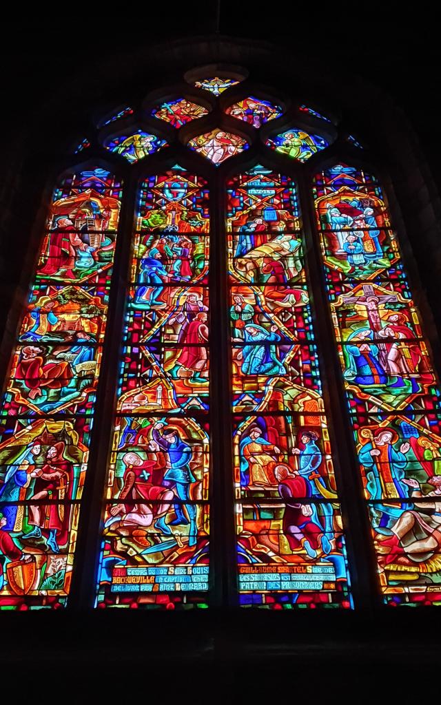 Bacqueville En Caux, Kirchenfenster St. Leonard