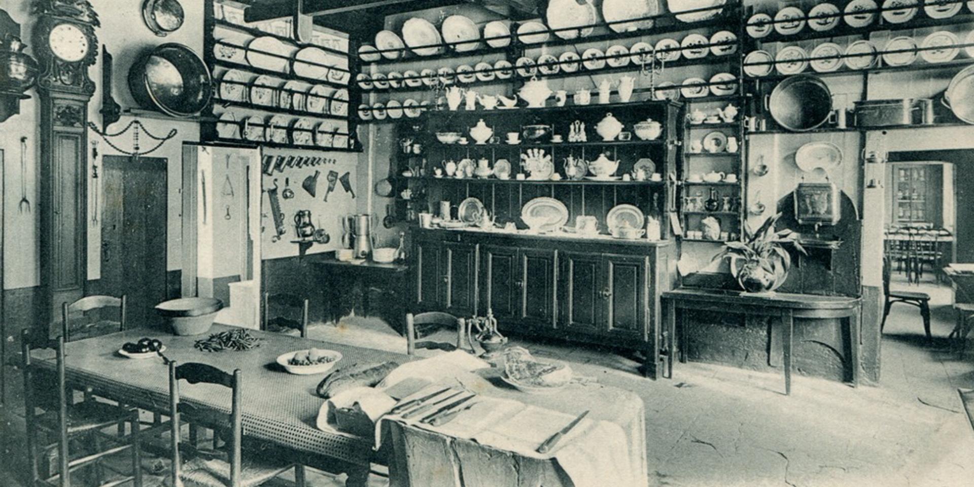 Alte Postkarte Auberge du Cygne Totes