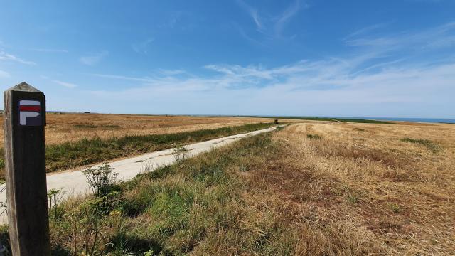 View of the sea from the GR21
