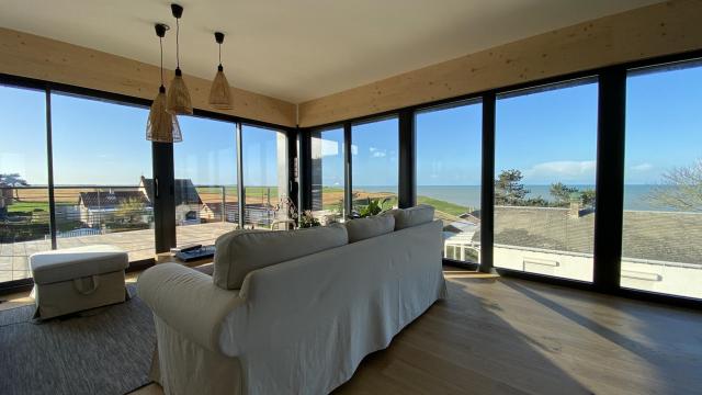 Living Room With Sea View