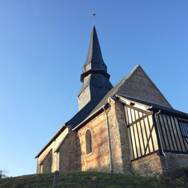 L'église sur la boucle 14