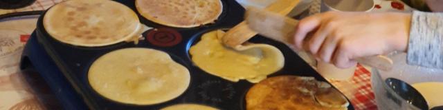 Crepes workshop at the Petit Fumechon farm