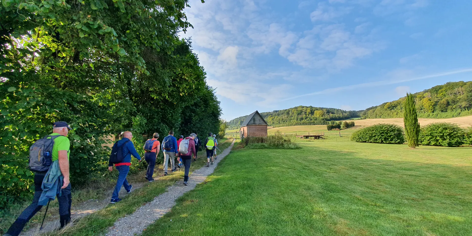 Randonnée sur les chemins de Torcy-le-Petit