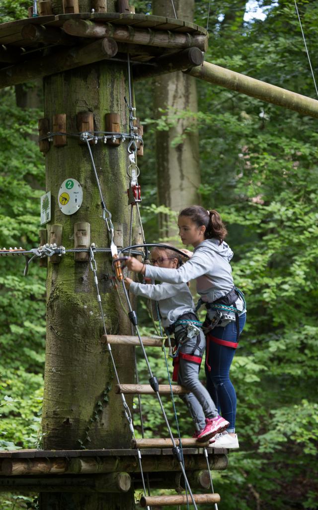 Test the courses at Arb aventures