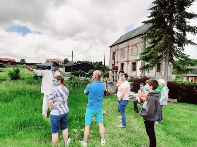 Visite du Moulin de l'Arbalète en Normandie