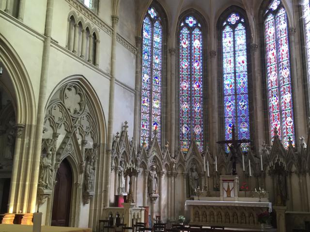 Interior of St. Martin Totes church
