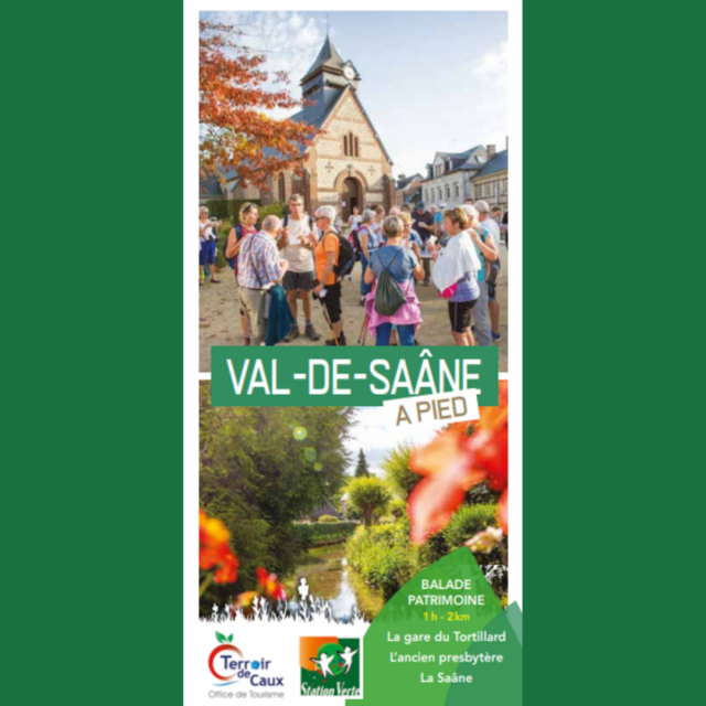 Dépliant Val-de-Saâne à pied
