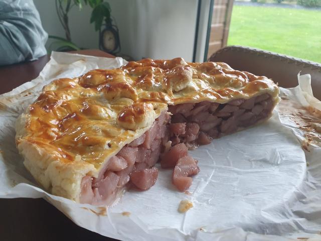Pear pie of fisée