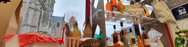 Une belle gamme de produits locaux vous attend dans nos boutiques