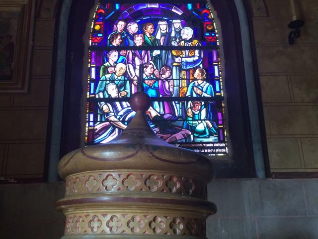 Intérieur de l'Eglise d'Omonville