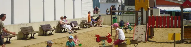 les jeux au bord de la plage