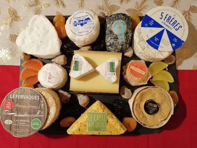 Plateau De Fromage Verger De Beaunay
